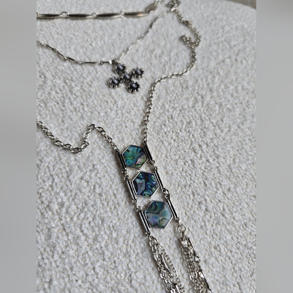 Free People Silver and Turquoise Necklace - Picture 6 of 12